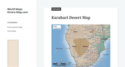 Desktop Screenshot of enviro-map.com